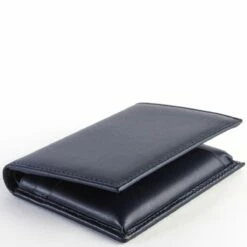 Comme Des Garçons Wallet SA0641 Arecalf Wallet Navy In Navy