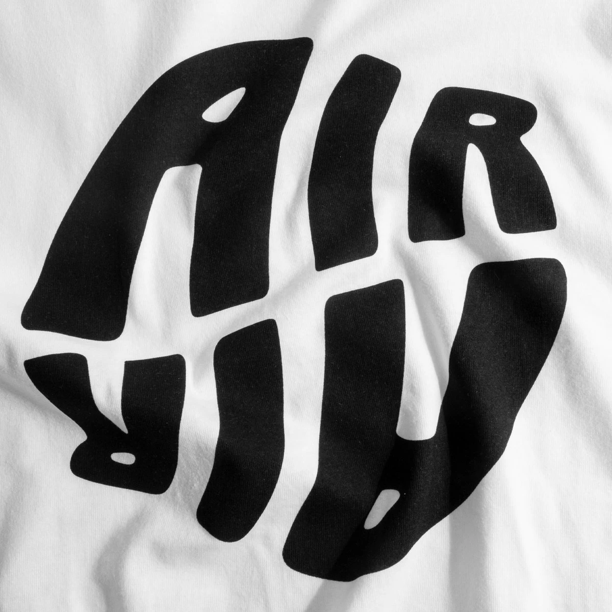 Comme Des Garçons BLACK X Nike Air Print T-Shirt In White 2 Comme Des Garçons BLACK X Nike Air Print T-Shirt In White - Image 2