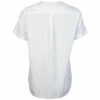 Comme Des Garçons BLACK Shirting Panel Short Sleeve T-Shirt In White