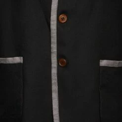 Comme Des Garçons BLACK Check Print Jacket In Black