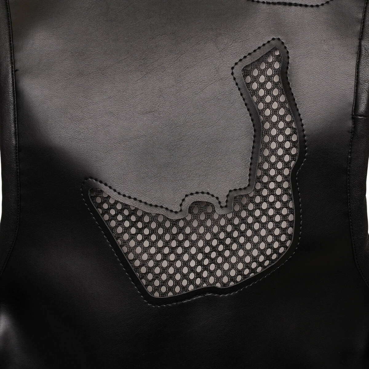 Comme Des Garçons BLACK Mesh Cut Out Vest In Black 4 Comme Des Garçons BLACK Mesh Cut Out Vest In Black - Image 4