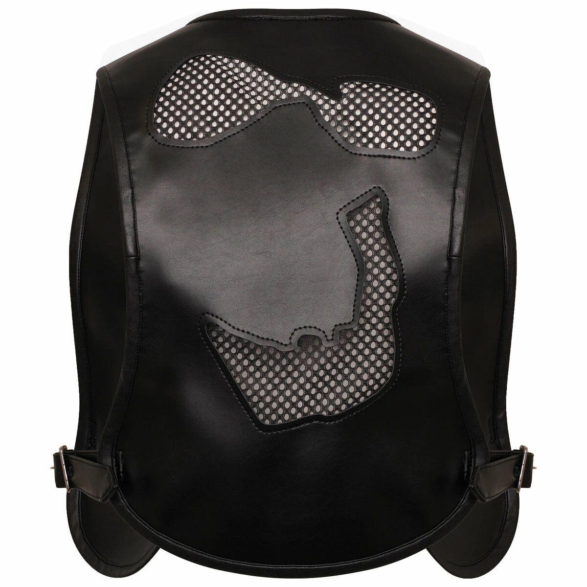 Comme Des Garçons BLACK Mesh Cut Out Vest In Black 3 Comme Des Garçons BLACK Mesh Cut Out Vest In Black - Image 3