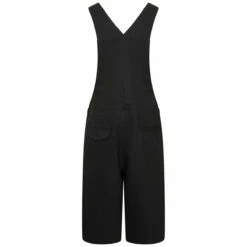 Comme Des Garçons BLACK Below-Knee Dungarees In Black -Hervia Shop hervia.com 1k a001 s23 unisex j skirt col. 1 1682004608 2AJ6862