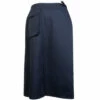 Raf Simons Pocket Detail Wrap Skirt Navy In Navy