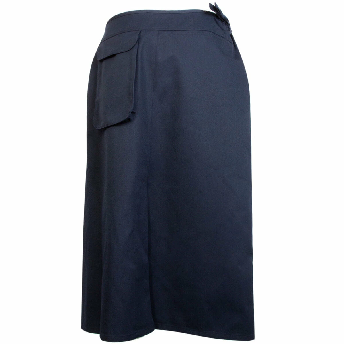 Raf Simons Pocket Detail Wrap Skirt Navy In Navy 1 Raf Simons Pocket Detail Wrap Skirt Navy In Navy