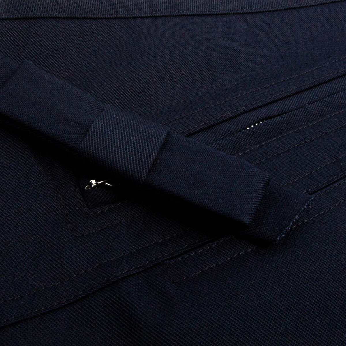 Raf Simons Pocket Detail Wrap Skirt Navy In Navy 3 Raf Simons Pocket Detail Wrap Skirt Navy In Navy - Image 3