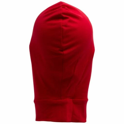 Raf Simons Logo-Embroidered Balaclava Hat Red In Red -Hervia Shop hervia.com 212 w948 19016 3010 hoodie neckpiece 1634649779image 672.1