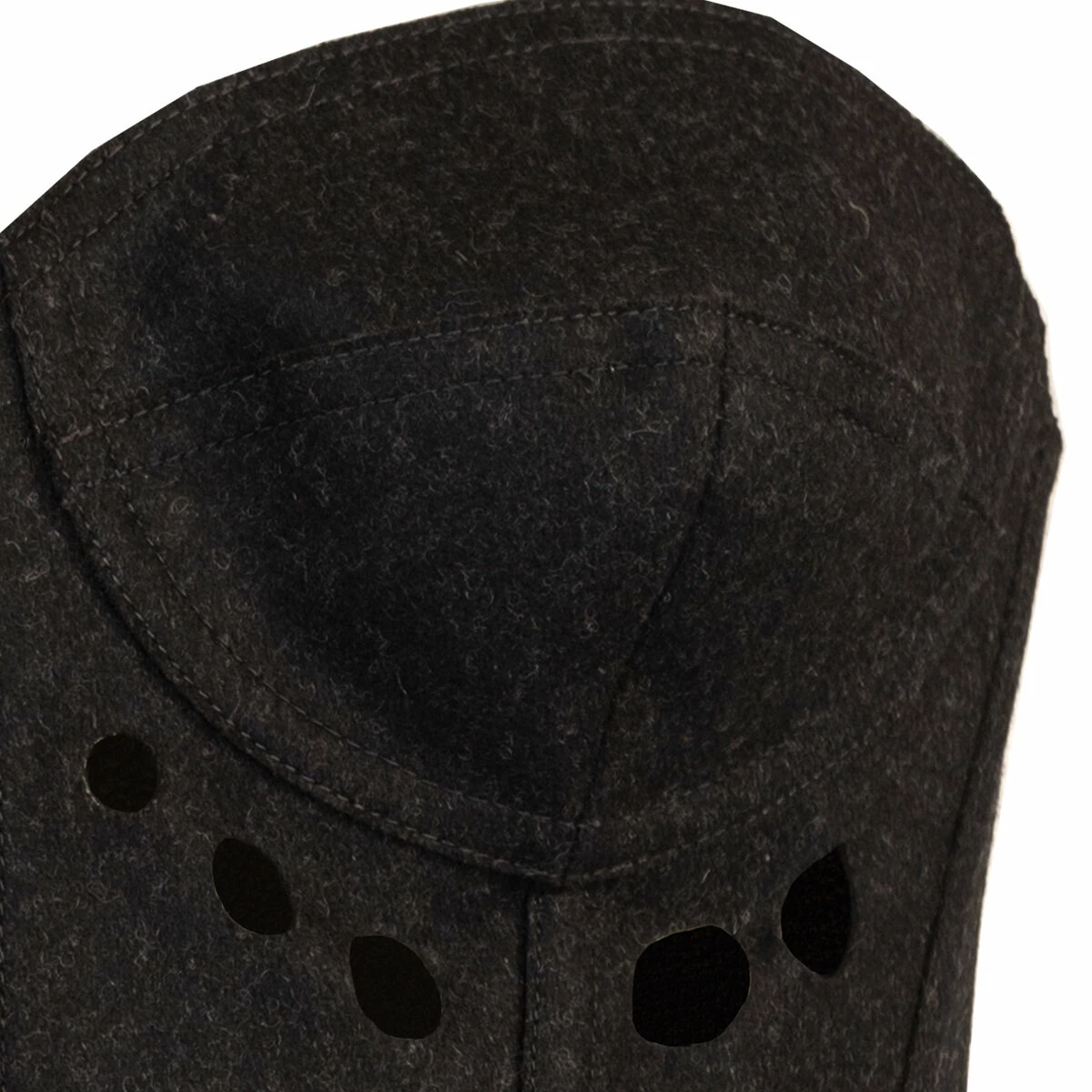 Jean Paul Gaultier The Felted Corset In Dark Grey 1 Jean Paul Gaultier The Felted Corset In Dark Grey