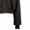 Jean Paul Gaultier The Felted Bomber In Dark Grey