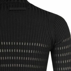 Jean Paul Gaultier The Cyber Sailor Shirt In Black/black -Hervia Shop hervia.com 22 09 u pl024 m033 top col. 0000 black black 1669035119back of striped top