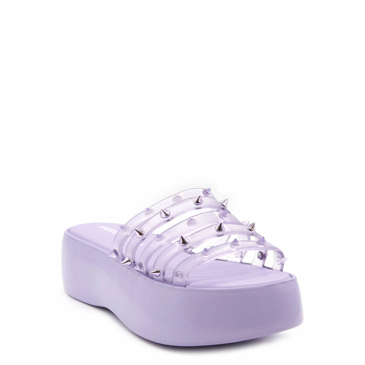 Jean Paul Gaultier X Melissa: The Becky Punk Love Mules In Lilac 2 Jean Paul Gaultier X Melissa: The Becky Punk Love Mules In Lilac - Image 2