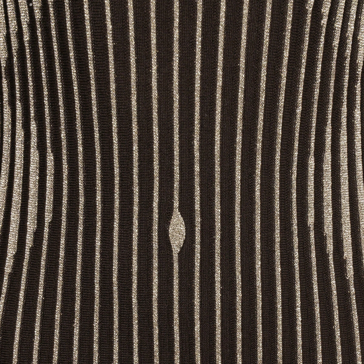 Jean Paul Gaultier The Brown Lurex Trompe L’oeil Midi Dress In Brown 2 Jean Paul Gaultier The Brown Lurex Trompe L’oeil Midi Dress In Brown - Image 2