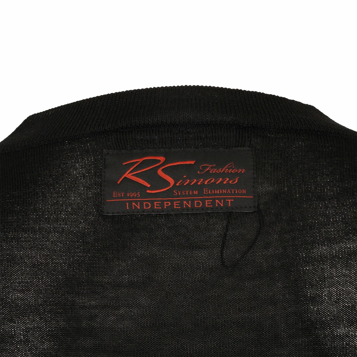 Raf Simons Long Sleeve Knit Dress In Black 2 Raf Simons Long Sleeve Knit Dress In Black - Image 2