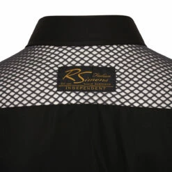 Raf Simons Classic Shirt With Net Panel In Black