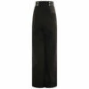Raf Simons Wide Leg Pants With Eyelets In Black