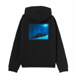 OAMC Albadune Kangaroo Pocket Hoodie In Black