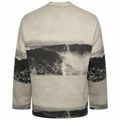 OAMC Flora Crewneck Sweatshirt In Off White