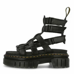 Dr. Martens Ricki Gladiator Black Nappa Lux In Black