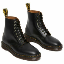 Dr. Martens 1460 Pascal Lace Up Boots In Black