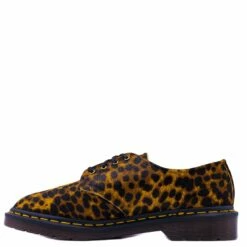 Dr. Martens Smiths Hair On Leopard Print Shoes In Multi -Hervia Shop hervia.com 27727348 smiths micro leopard hair on 1663077785side1