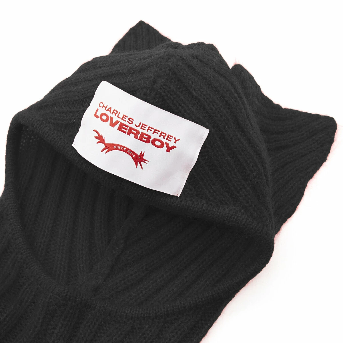 Charles Jeffrey LOVERBOY Ears Balaclava In Black 2 Charles Jeffrey LOVERBOY Ears Balaclava In Black - Image 2