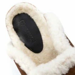 JW Anderson Shearling Loafer Mules In Brown -Hervia Shop hervia.com anm36516b 14034 502 loafer mules vanilla 1632328874qwsed 0000 Layer 10