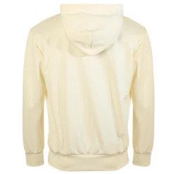 Comme Des Garçons PLAY T172 Red Heart Zip Hoodie Ivory In Ivory