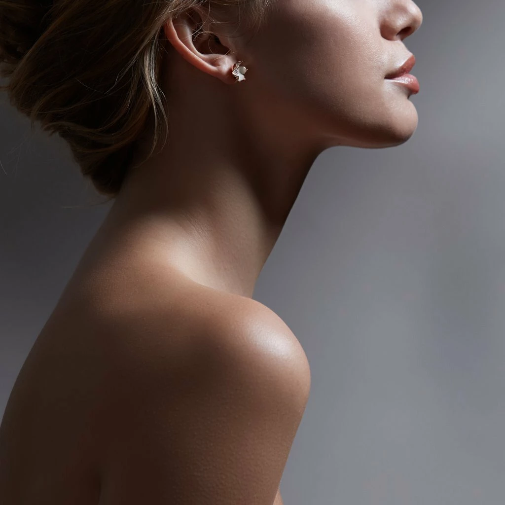 Shaun Leane Rose Gold Vermeil Cherry Blossom Diamond Large Flower Earrings In Rose Gold 1 Shaun Leane Rose Gold Vermeil Cherry Blossom Diamond Large Flower Earrings In Rose Gold