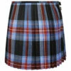 Charles Jeffrey LOVERBOY Pleated Miniskirt In Loverboy Tartan