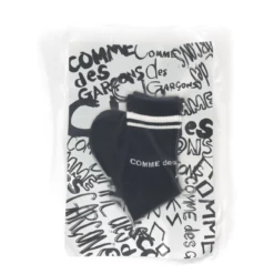 Comme Des Garcons Comme Des Garçons Ankle Logo Intarsia Sock Black In Black -Hervia Shop hervia.com comme des gar ons ankle logo intarsia sock black 159861091221969.3
