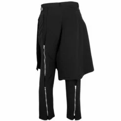 Comme Des Garçons BLACK Wrap Front Trousers In Black