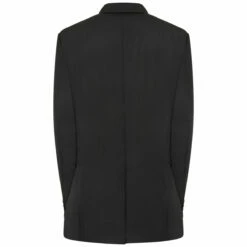 Comme Des Garçons BLACK Deconstructed Single-Breasted Blazer In Black