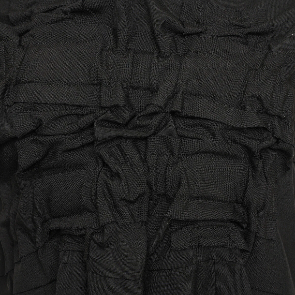 Comme Des Garçons BLACK Gabardine Wool Dress In Black 3 Comme Des Garçons BLACK Gabardine Wool Dress In Black - Image 3