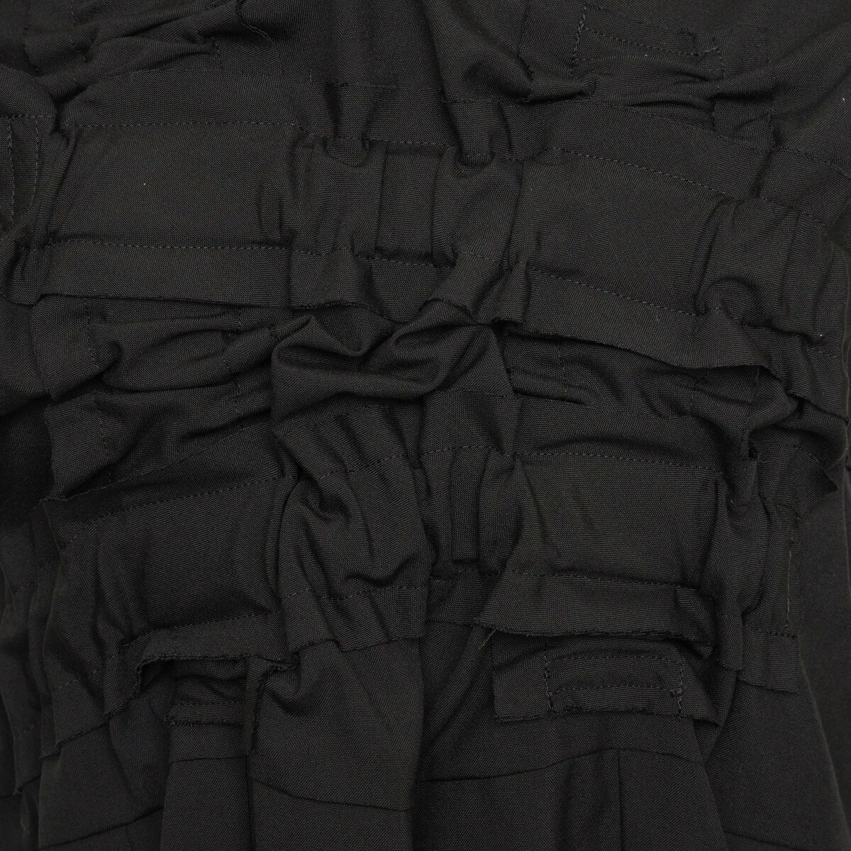 Comme Des Garçons BLACK Gabardine Wool Dress In Black 2 Comme Des Garçons BLACK Gabardine Wool Dress In Black - Image 2