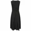 Comme Des Garçons BLACK Gabardine Wool Dress In Black