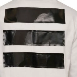 Comme Des Garçons BLACK Denim Long Jacket In White X Black -Hervia Shop hervia.com comme des gar ons black denim long jacket 1658824223DSC02610 copy