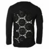 Comme Des Garçons BLACK Lace Knit Panel Sweater In Black