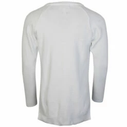 Comme Des Garçons BLACK Rib-Knit V-Neck Sweater Vest In White