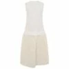 Comme Des Garçons Girl Midi Sheer Taffeta Dress In White