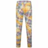 Comme Des Garçons Homme Plus Check-Pattern / Patchwork Trousers In Blue/yellow