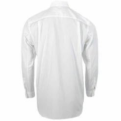 Comme Des Garçons PLAY B014 Small Black Heart Shirt White In White