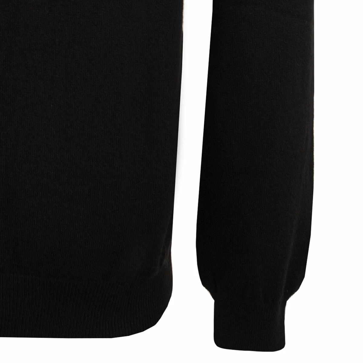 Comme Des Garçons PLAY Black Heart V-Neck Jumper In Black 3 Comme Des Garçons PLAY Black Heart V-Neck Jumper In Black - Image 3