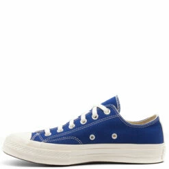 Comme Des Garçons PLAY K121 Converse Chuck Taylor Low Sneakers Blue In Blue
