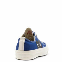 Comme Des Garçons PLAY K121 Converse Chuck Taylor Low Sneakers Blue In Blue -Hervia Shop hervia.com comme des gar ons play k121 converse chuck taylor low sneakers blue 1625240971lol 0003 Layer 6