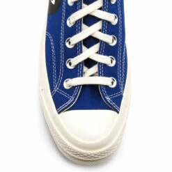 Comme Des Garçons PLAY K121 Converse Chuck Taylor Low Sneakers Blue In Blue -Hervia Shop hervia.com comme des gar ons play k121 converse chuck taylor low sneakers blue 1625240973lol 0005 Layer 4