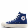 Comme Des Garçons PLAY K122 Converse Chuck Taylor High Sneakers Blue In Blue