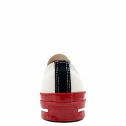 Comme Des Garçons PLAY K123 Converse Chuck Taylor Red Sole Low White In White -Hervia Shop hervia.com comme des gar ons play k123 low chuck taylor col 2 white 1651150523K123 LOW CHUCK TAYLOR COL 2 WHITE 3