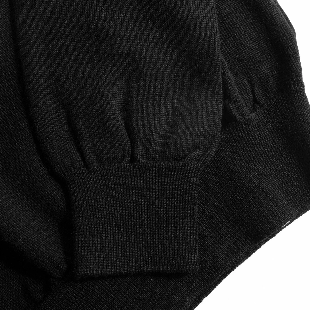Comme Des Garçons PLAY N029 V-Neck Jumper Black In Ant 3 Comme Des Garçons PLAY N029 V-Neck Jumper Black In Ant - Image 3