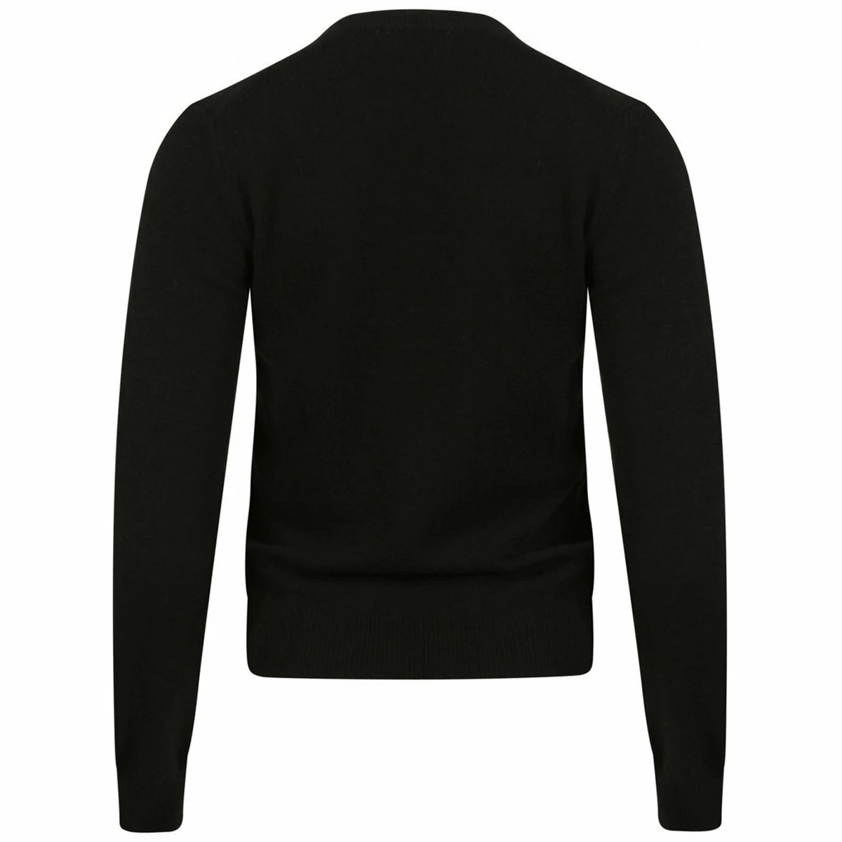 Comme Des Garçons PLAY N029 V-Neck Jumper Black In Ant 1 Comme Des Garçons PLAY N029 V-Neck Jumper Black In Ant