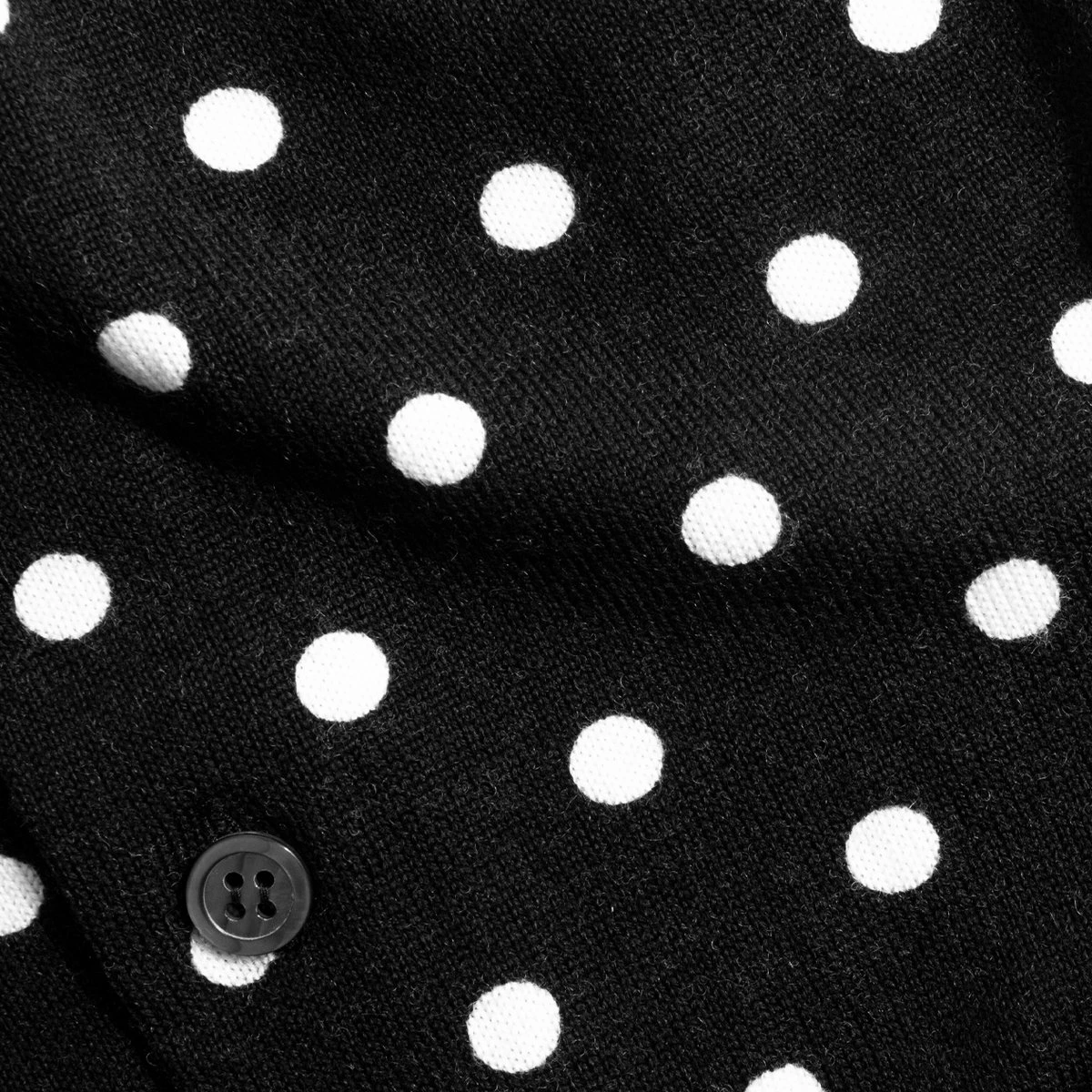 Comme Des Garçons PLAY N037 Polka Dot Cardigan Black In 1 4 Comme Des Garçons PLAY N037 Polka Dot Cardigan Black In 1 - Image 4